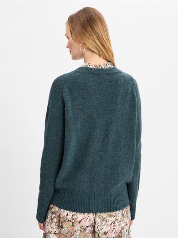 Marie Lund Strickjacke in indigo - 0004