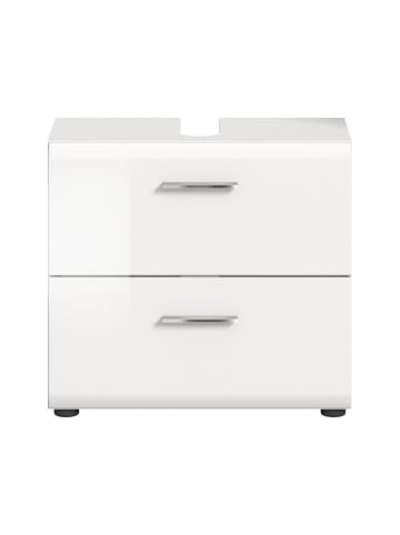 ebuy24 Waschbeckenunterschrank Ice Weiß 60 x 32 cm