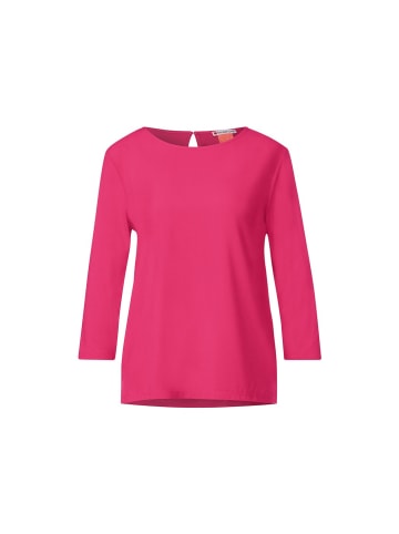 Street One Langarmshirt in Coral Blossom