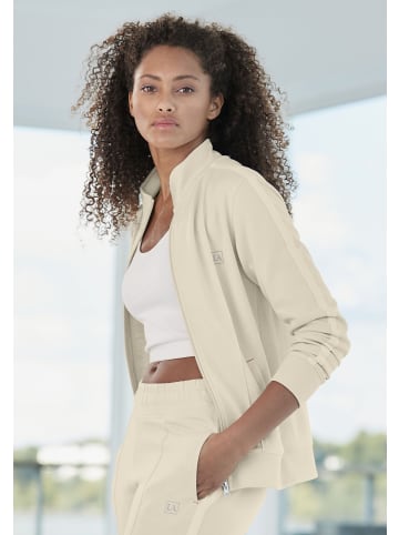 LASCANA ACTIVE Sweatjacke in beige