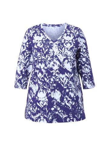 Ulla Popken Shirt in dunkles marine