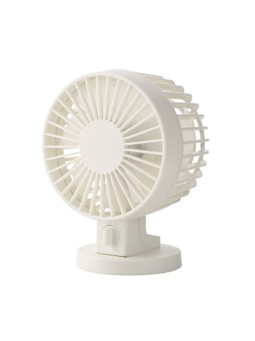 LA VAGUE ZEPHYR Mini Ventilator USB in weiß