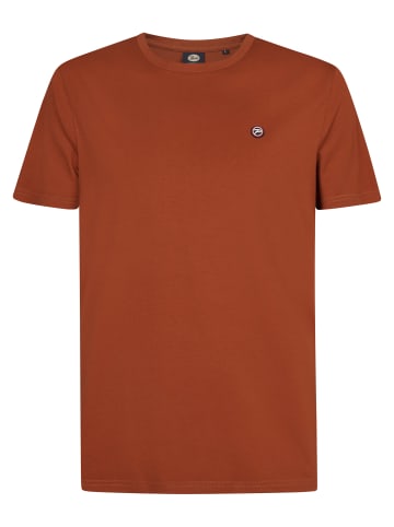 Petrol Industries T-Shirt mit Logo Windward in Orange
