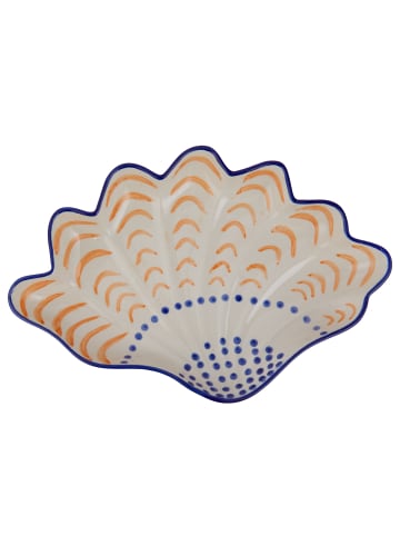 Butlers Butlers Servierplatte CORAL COAST Muschel in Blau
