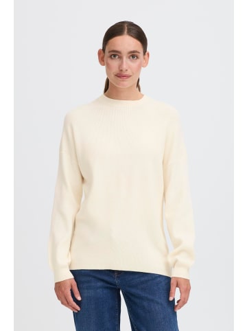 Oxmo Strickpullover OXFansy in Beige