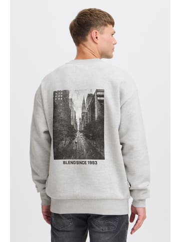 BLEND Rundhalspullover BHCopper in Grau