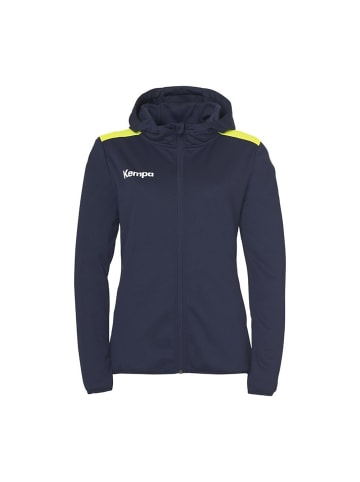 Kempa Trainingsjacke "Emotion 27 Kapuzenjacke Damen" in Blau