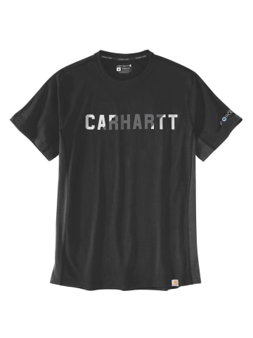 CARHARTT  Logo T-Shirt in schwarz