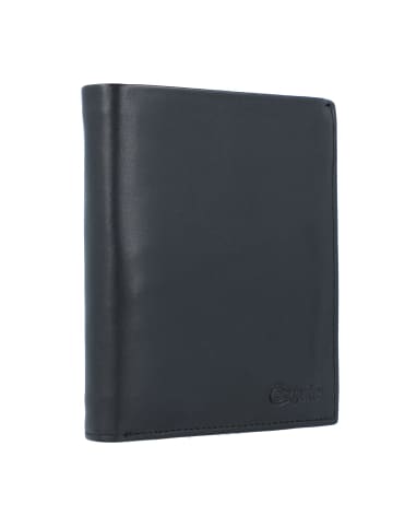 Esquire New Silk Geldbörse Leder 10 cm schwarz