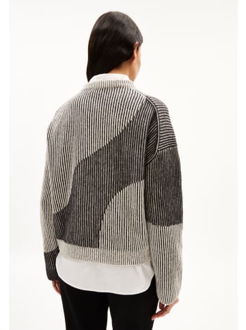 armedangels Pullover MayrAA Vanise in ecru schwarz - 0001