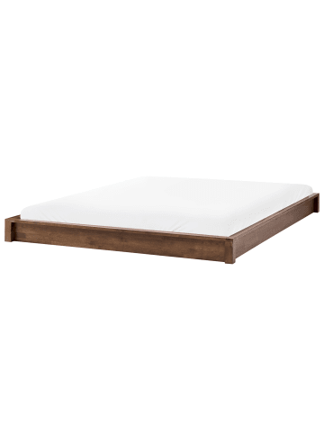 Beliani Doppelbett ANTRAS in Braun - (W) 171 x (H) 16 x (L) 212 cm