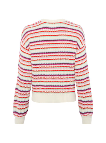 Y.A.S Pullover Boogie in beige mehrfarbig - 0001