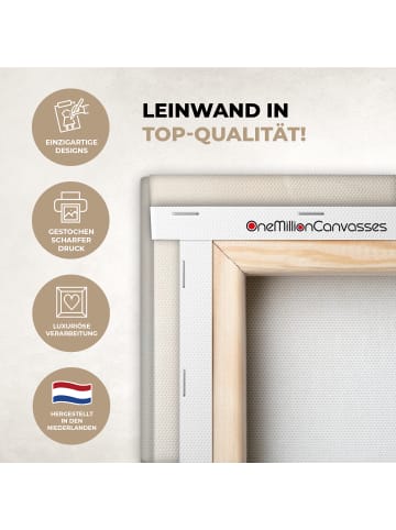 MuchoWow Leinwand Bilder Wellen