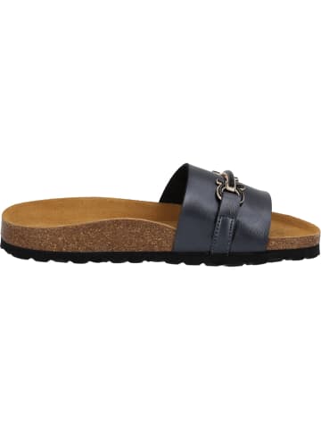 Palado Pantoletten Laudra in Schwarz Metallic