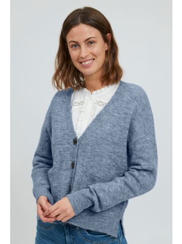 Fransa Strickjacke in blau