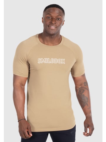 SMILODOX T-Shirt Timmy in Beige