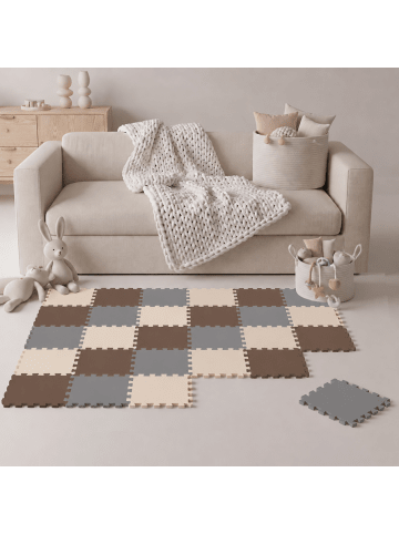 LittleTom Baby Spielmatte Sonia 27-tlg. im 3 Farben Mix