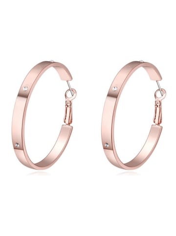 Bungsa Ohrstecker in Rosegold