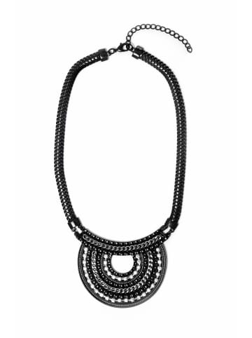 collezione alessandro Kurze Kette " Mariello " in schwarz
