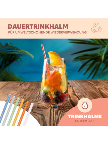 bremermann 6er Glas-Trinkhalme