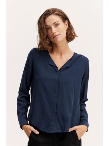 Fransa Blusenshirt in blau