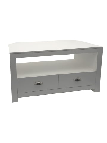 FineBuy TV- und Lowboards in Weiß / Spanplatte / 85x39x58