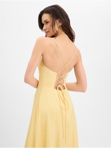 Marie Lund Kleid in zitrone - 0003