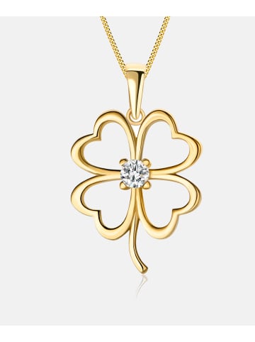 Diamant L'éternel Halskette aus 585 Gelbgold