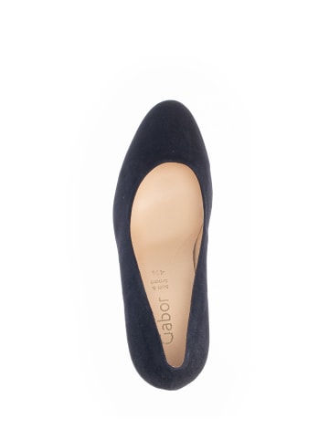 Gabor Fashion Plateau Pumps in Blau