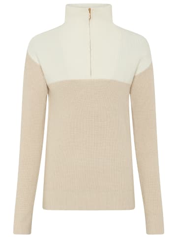 Tamaris Strickpullover in sand mélange