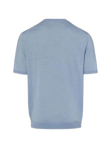 FYNCH-HATTON Strick-Shirt in hellblau