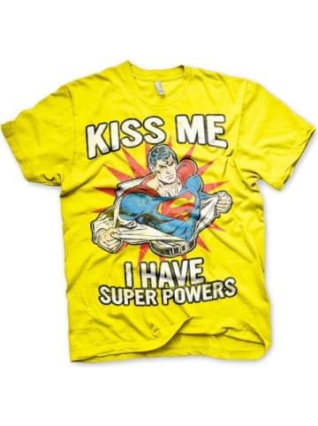 Superman T-Shirt in Gelb