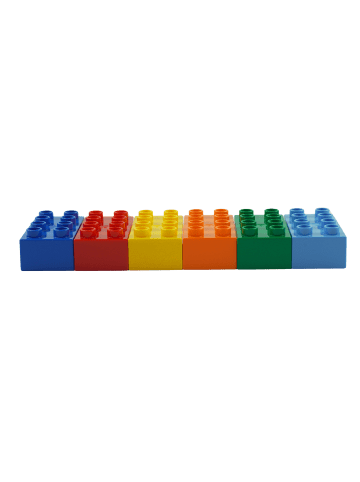 LEGO DUPLO® 2x2, 2x4 Bausteine 3437 3011 250x Teile - ab 18 Monaten in multicolored