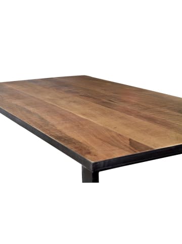 Giner y Colomer Tisch aus Mangoholz und Eisen in Brown