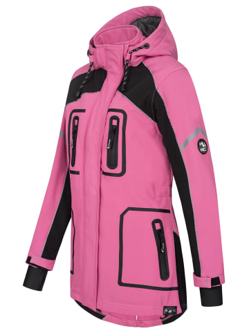 Rock Creek Softshelljacke in Pink