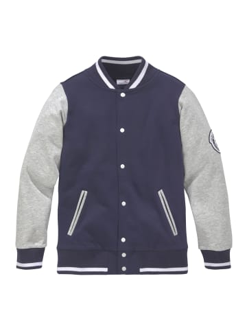 Kangaroos Sweatjacke in marine-grau