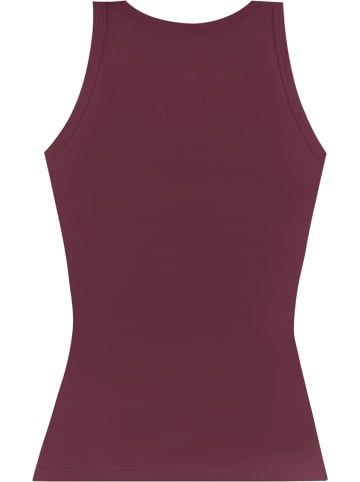 Janice 3 x Damen Top hochgeschlossen Nauta in Petrol/Weiß/Burgund