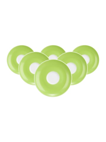 Seltmann Weiden 6er Set Espressountertassen Liberty Pure Colors in ø 12 cm in Lime Green