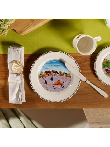 Villeroy & Boch Frühstücksteller Hühnerhof Design Naif in bunt