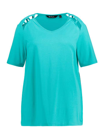 Ulla Popken Shirt in cyan