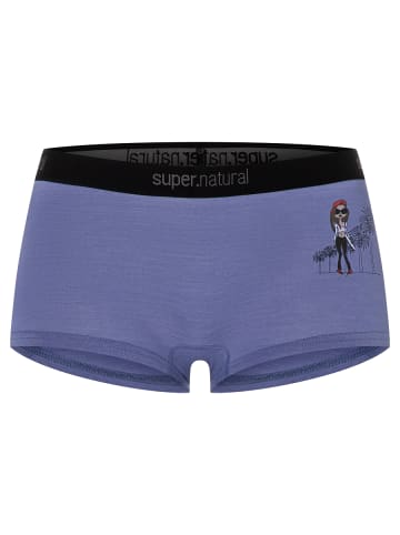 super.natural Merino Unterhose HIPSY HIPSTER in lila