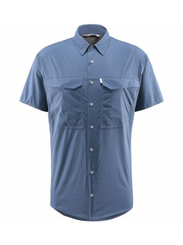 Haglöfs Wanderhemd Salo Shirt in Tarn blue