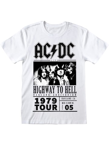 AC/DC T-Shirt "Highway To Hell 1979 Tour T-Shirt" in Weiß