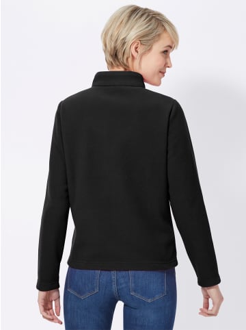 WITT WEIDEN Fleece-Shirt in schwarz