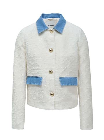 Salsa Jeans Jacke Tweed in Light Beige