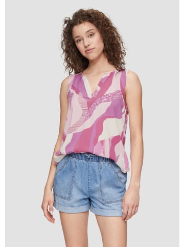 QS Bluse in 47A0_lavendel