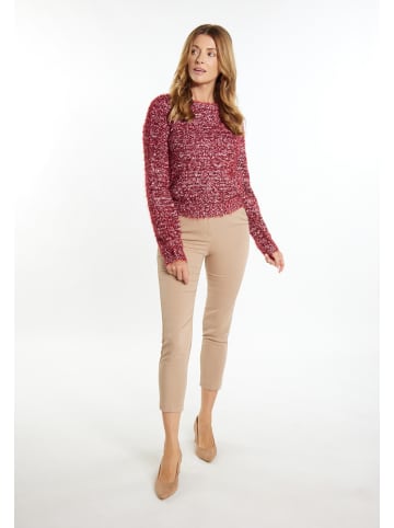 Albee Women Strickpullover in Dunkelrot