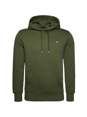 Gant Kapuzenpullover Reg Shield in gruen
