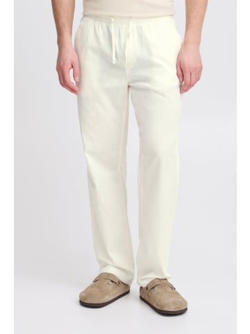 BLEND Leinenhose in weiß
