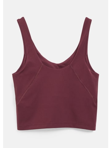 s.Oliver T-Shirt Bustier in 4919_bordeaux